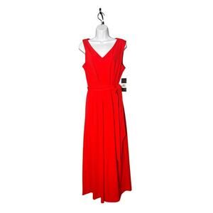 Andrew Marc Red Jumpsuit - Size 14 - New with‎ Tags!